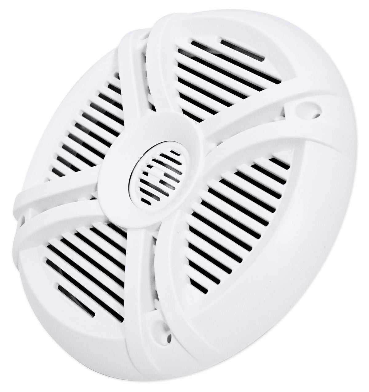 (2) Rockville RMSTS65W 6.5" 800 Watt Waterproof Marine Boat Speakers 2-Way White
