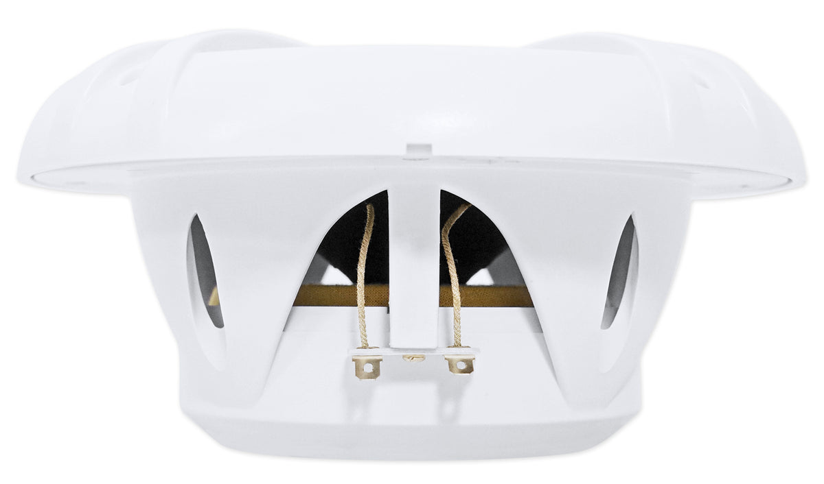 (2) Rockville RMSTS65W 6.5" 800 Watt Waterproof Marine Boat Speakers 2-Way White