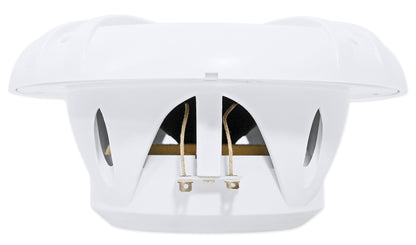 (2) Rockville RMSTS65W 6.5" 800 Watt Waterproof Marine Boat Speakers 2-Way White