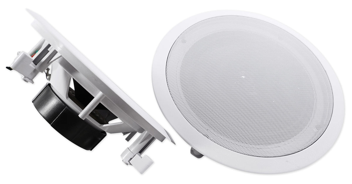 Rock Zone 8 16-Pack + HC85 White In-Ceiling Speakers Bundle