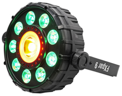 Chauvet DJ FX Par 9 Compact DMX Multi-Effect LED, SMD RGB+UV Strobe Par Light
