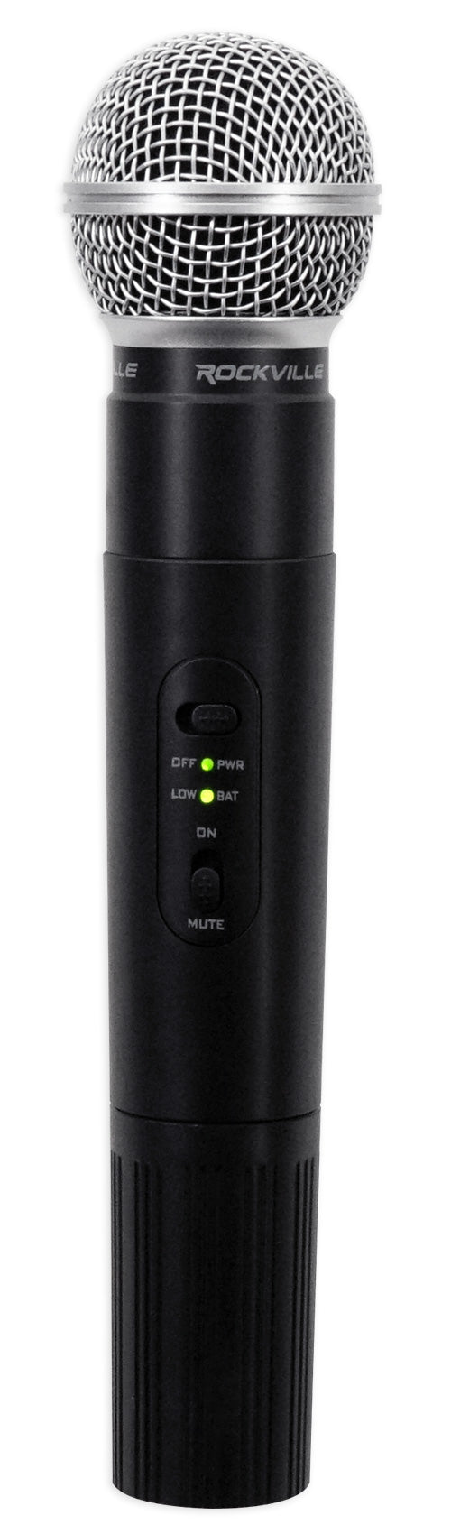 Rockville RWM4200VH VHF Wireless Quad HandHeld Microphone System w LCD Display!
