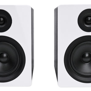 Pair Rockville APM5W 5.25" 2-Way 250W Active / Powered USB Studio Monitor Speakers