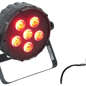 Chauvet DJ SLIMPAR T6 BT RGB LED DMX Wash Par Up-Light w/Bluetooth+Home Speaker