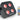 (12) Rockville MINI IR4 Black RGBWA+UV DJ Par Wash Up Lights+Wireless DMX+App