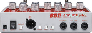 BBE ACOUSTIMAX Acoustic Guitar Pre-Amp DI Direct Box Processor Pedal Stomp-Box