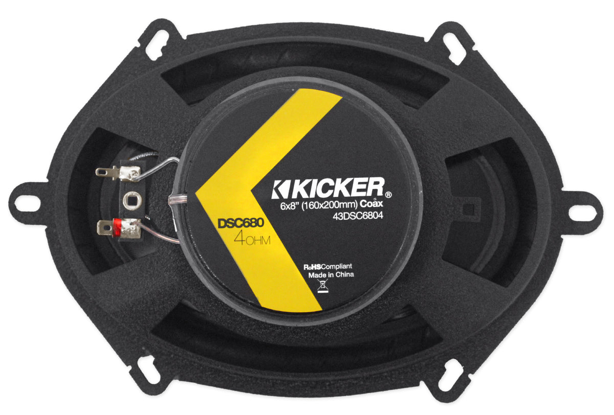 6x8" Front and Rear Speaker Replacement Kit for 1995-1997 Ford Explorer