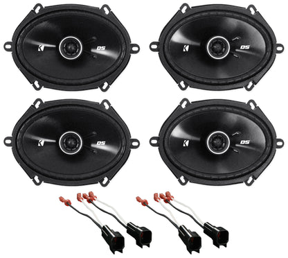 6x8" Front and Rear Speaker Replacement Kit for 1999-2002 Lincoln Navigator