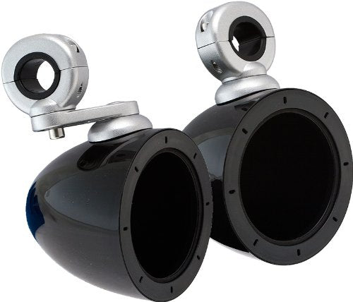 Pair Kicker 40KMMTES Mini Marine Wakeboard Tower Enclosures for 4-Inch Speakers