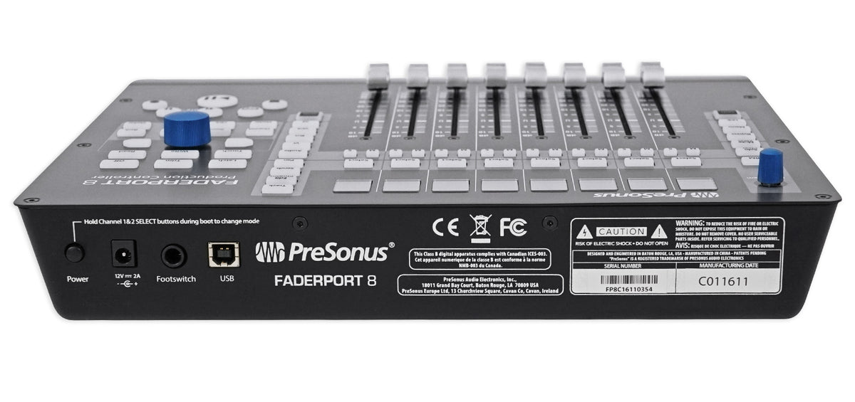PRESONUS FADERPORT 8 USB 8-Channel Mix Production DAW Controller Mac/PC
