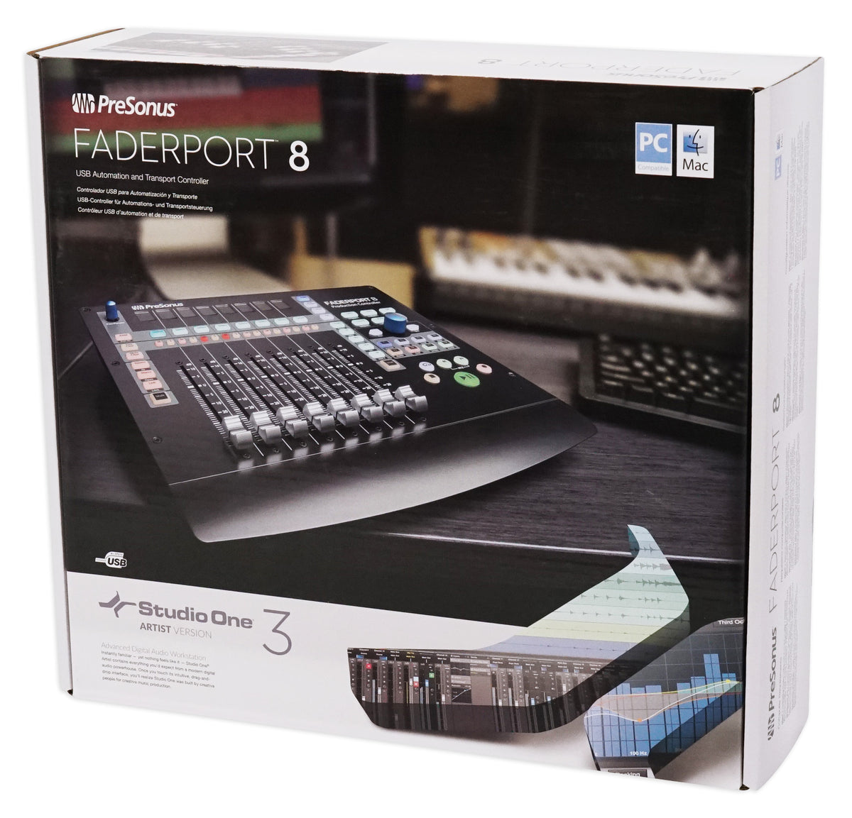 PRESONUS FADERPORT 8 USB 8-Channel Mix Production DAW Controller Mac/PC