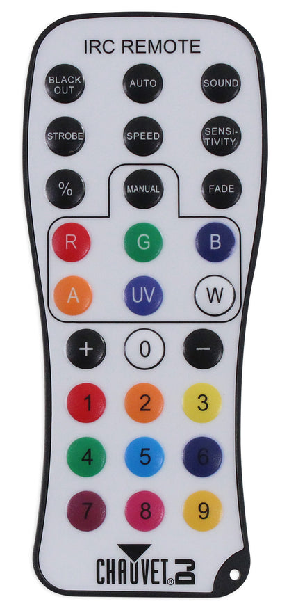 Chauvet IRC-6 Easy-Use Infrared Wireless Remote Control For IRC Light Fixtures