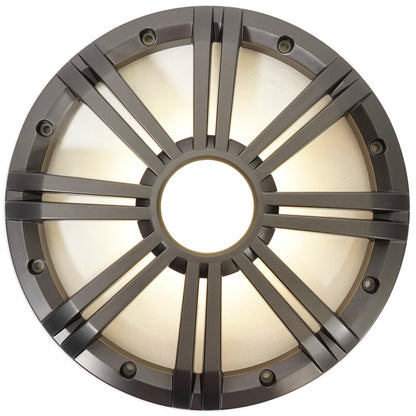 KICKER 43KMW10GLC 10" Grille w/LED For 43KMW10 Subwoofer Charcoal KMW10G