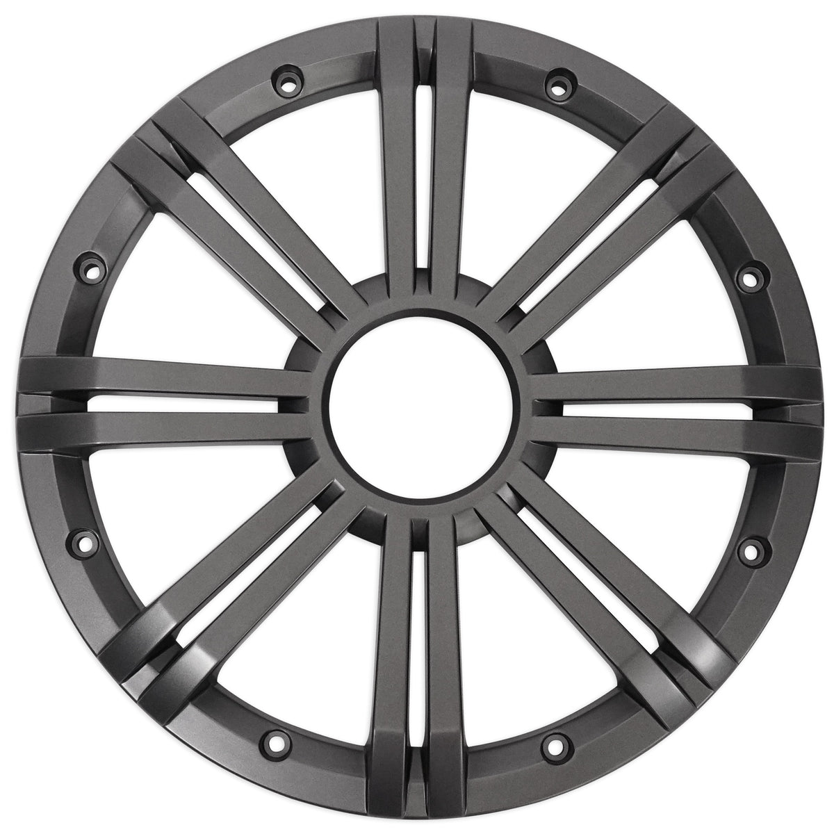 KICKER 43KMW10GLC 10" Grille w/LED For 43KMW10 Subwoofer Charcoal KMW10G