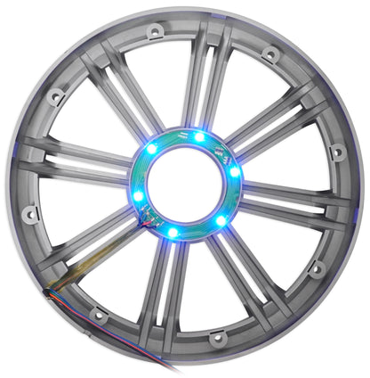 KICKER 43KMW10GLC 10" Grille w/LED For 43KMW10 Subwoofer Charcoal KMW10G