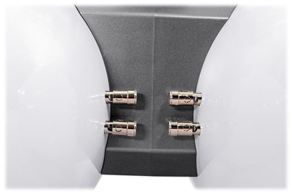 Rockville DWB80W Dual 8" White 800 Watt Marine Wakeboard Tower Speaker System