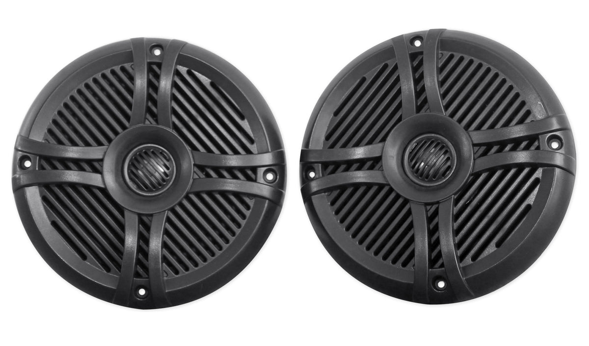 Dual 8" Wakeboards+(2) 6.5" Speakers+4-Ch Amplifier+Amp Kit