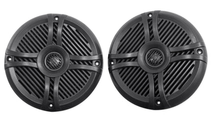 Dual 8" Wakeboards+(2) 6.5" Speakers+4-Ch Amplifier+Amp Kit