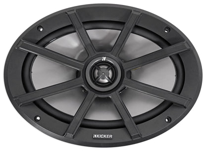 6x9" Powersports Speaker Bundle with Waterproof Wire