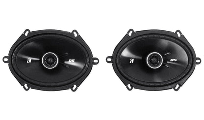 6x8" Speaker + 4-Ch Amp Kit For 2000-2010 Ford F-650/750