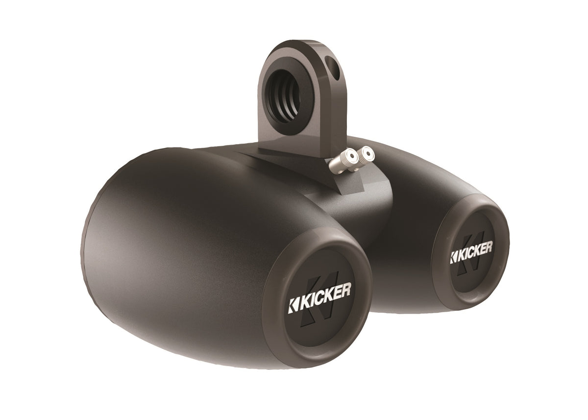 Pair Kicker KMTED Marine Wakeboard Tower Enclosures for Dual 6" or 6.5" Speakers