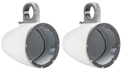 (4) 43KM654LCW 6.5" 780W Marine Wakeboard Tower Speakers w/LED Lights