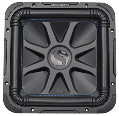 Kicker L7S124 12" 1500 Watt Solobaric L7S Car Subwoofer Solo-Baric 44L7S12-4