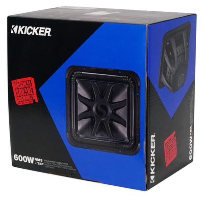 Kicker L7S104 10" 1200 Watt Solobaric L7S Car Subwoofer Solo-Baric 44L7S10-4