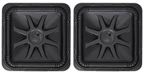 (2) L7S154 15" Solo-Baric L7S Car Subwoofers