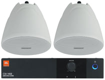 CSA140Z 70V Amplifier + (2) PEN-40T White Pendant Speakers