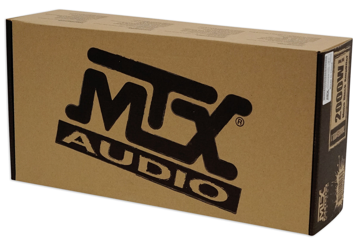MTX THUNDER1000.1 1000 Watt RMS Mono Class D 1-Ohm Amplifier Car Audio Amp