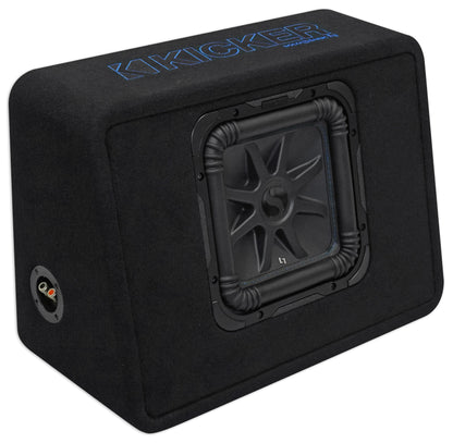 Kicker 44TL7S102 10" 1200w L7 Solo-Baric L7S Loaded Car/Truck Sub Enclosure Box
