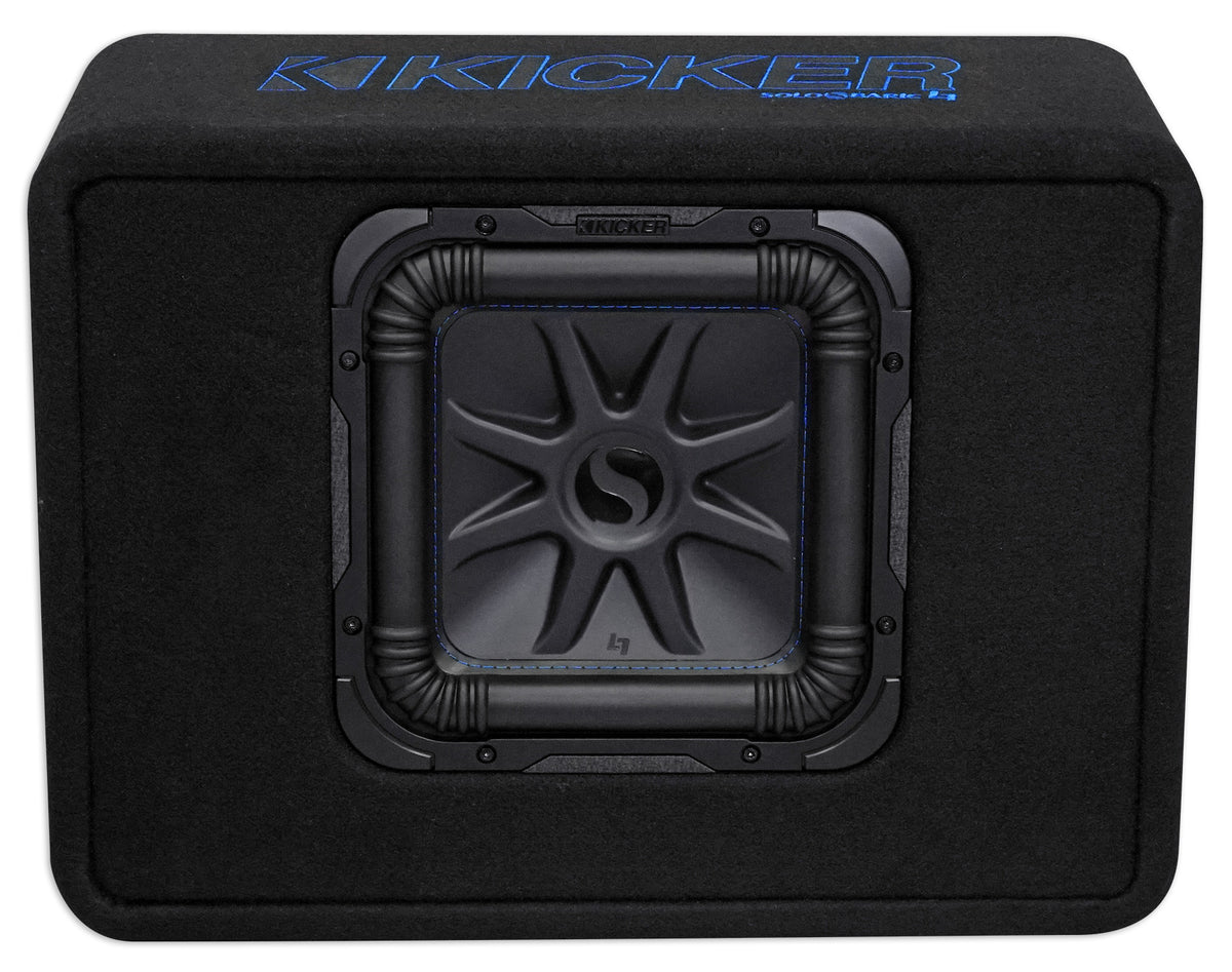 Kicker 44TL7S102 10" 1200w L7 Solo-Baric L7S Loaded Car/Truck Sub Enclosure Box