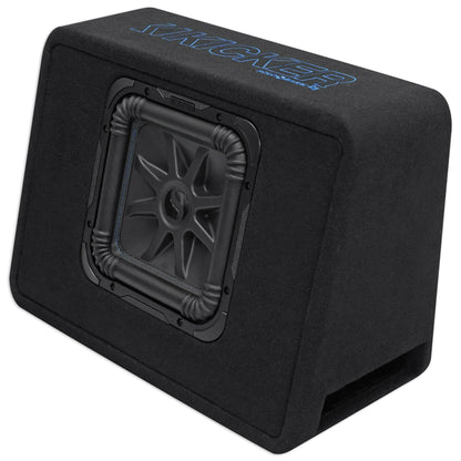 Kicker 44TL7S102 10" 1200w L7 Solo-Baric L7S Loaded Car/Truck Sub Enclosure Box