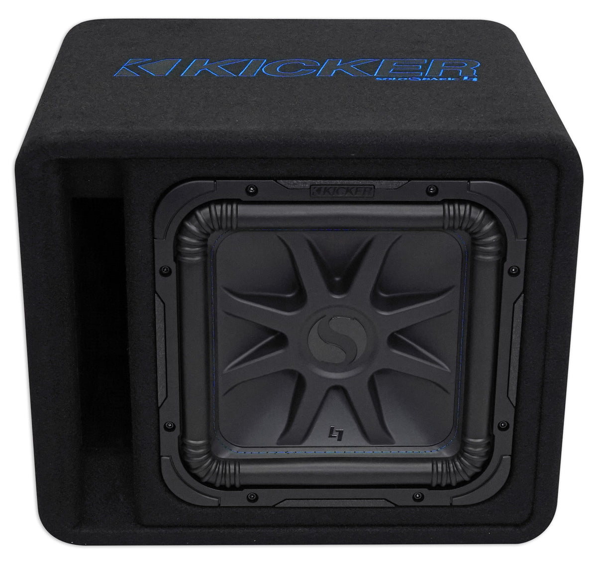 Kicker 44VL7S122 12" 1500w L7 Solo-Baric L7S Loaded Ported Sub Enclosure Box