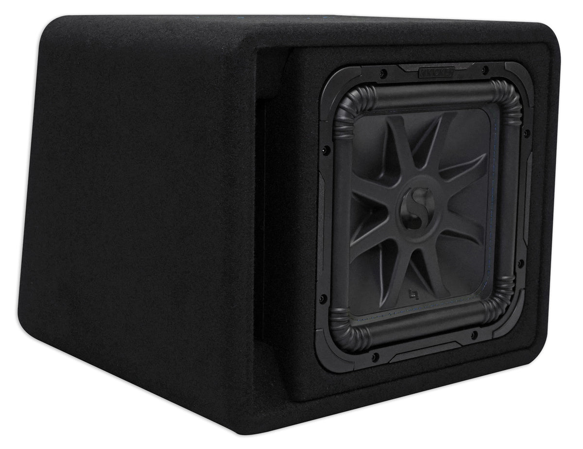 Kicker 44VL7S122 12" 1500w L7 Solo-Baric L7S Loaded Ported Sub Enclosure Box