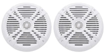 (2) Rockville RMSTS80W 8 inch 1000w Waterproof Marine Boat Speakers 2-Way White