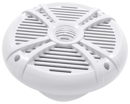 (2) Rockville RMSTS80W 8 inch 1000w Waterproof Marine Boat Speakers 2-Way White