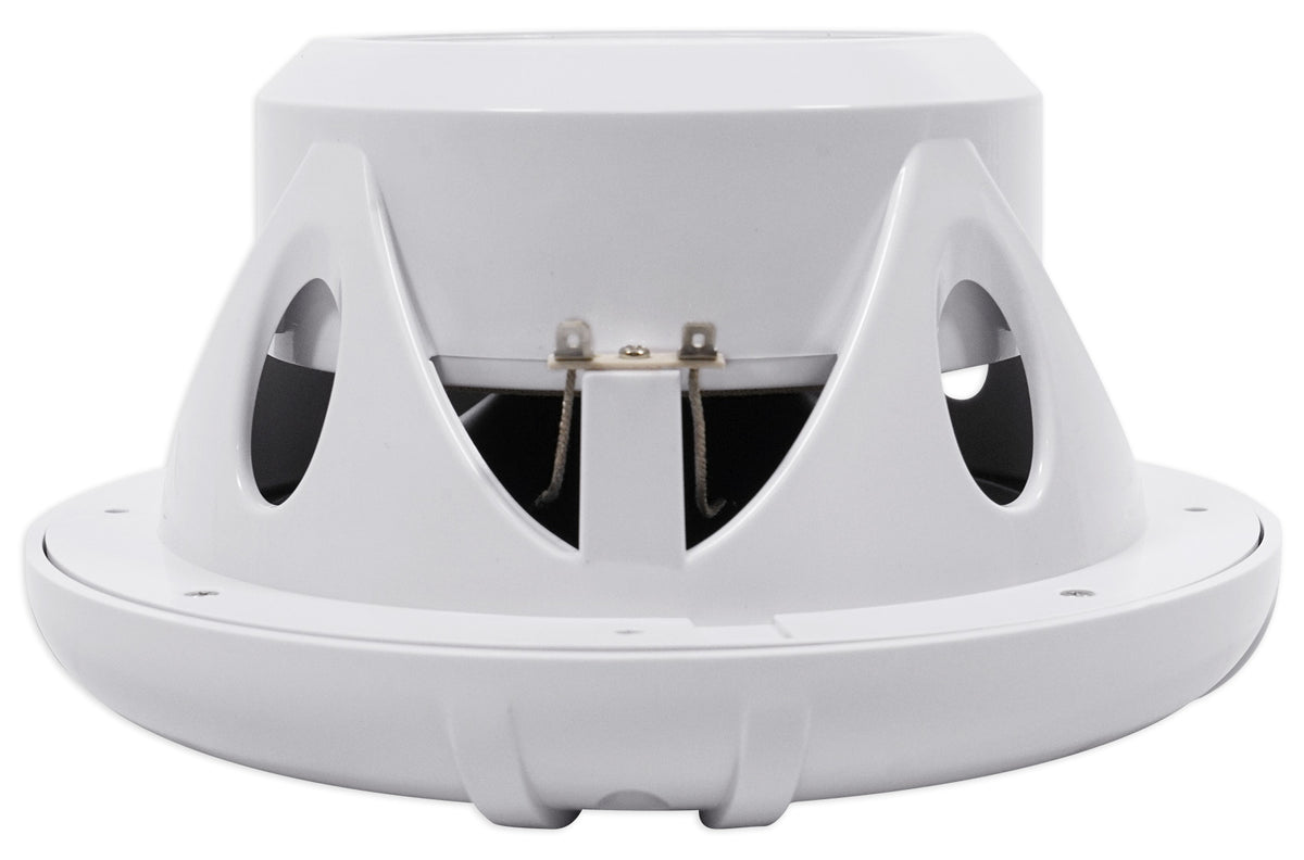 (2) Rockville RMSTS80W 8 inch 1000w Waterproof Marine Boat Speakers 2-Way White