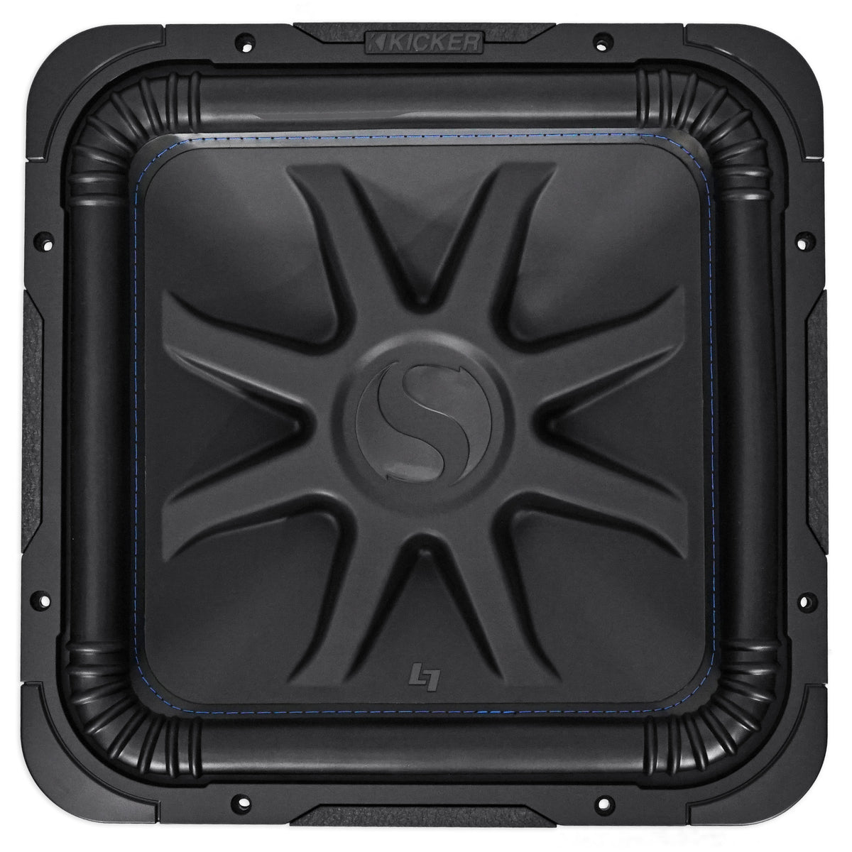 (2) Kicker 44L7S152 15" 4000W Solobaric L7S Subwoofers+Mono Amplifier+Amp Kit