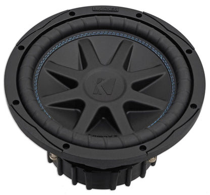 2) Kicker 44CVX104 10" CVX Comp VX 2400w Car Subwoofers+Vented Sub Box Enclosure