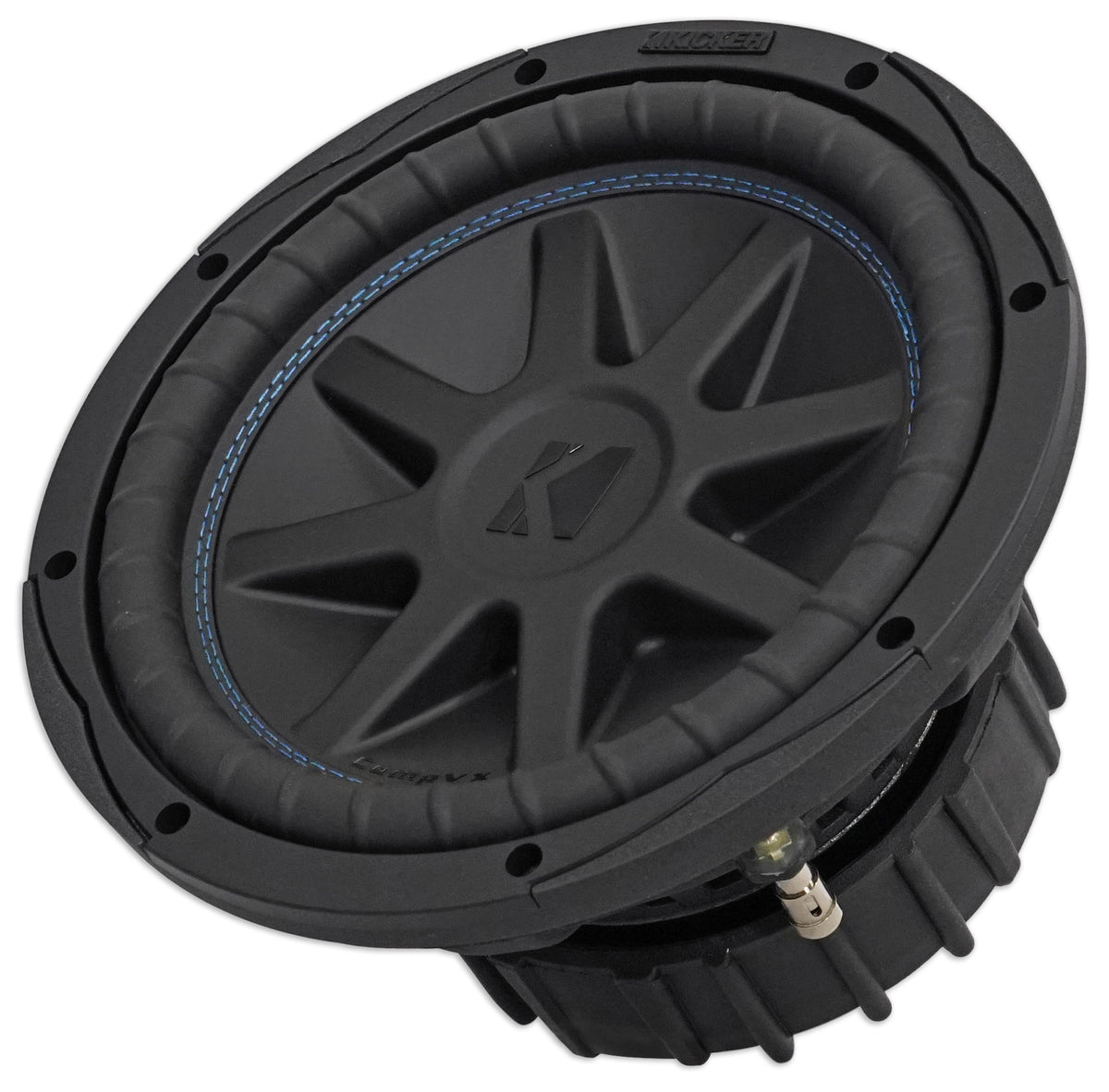 2) Kicker 44CVX104 10" CVX Comp VX 2400w Car Subwoofers+Vented Sub Box Enclosure
