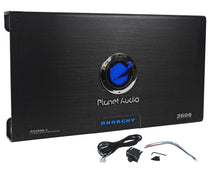 Planet Audio Anarchy AC2600.2 2600 Watt 2 Channel Car Amplifier Amp + Remote