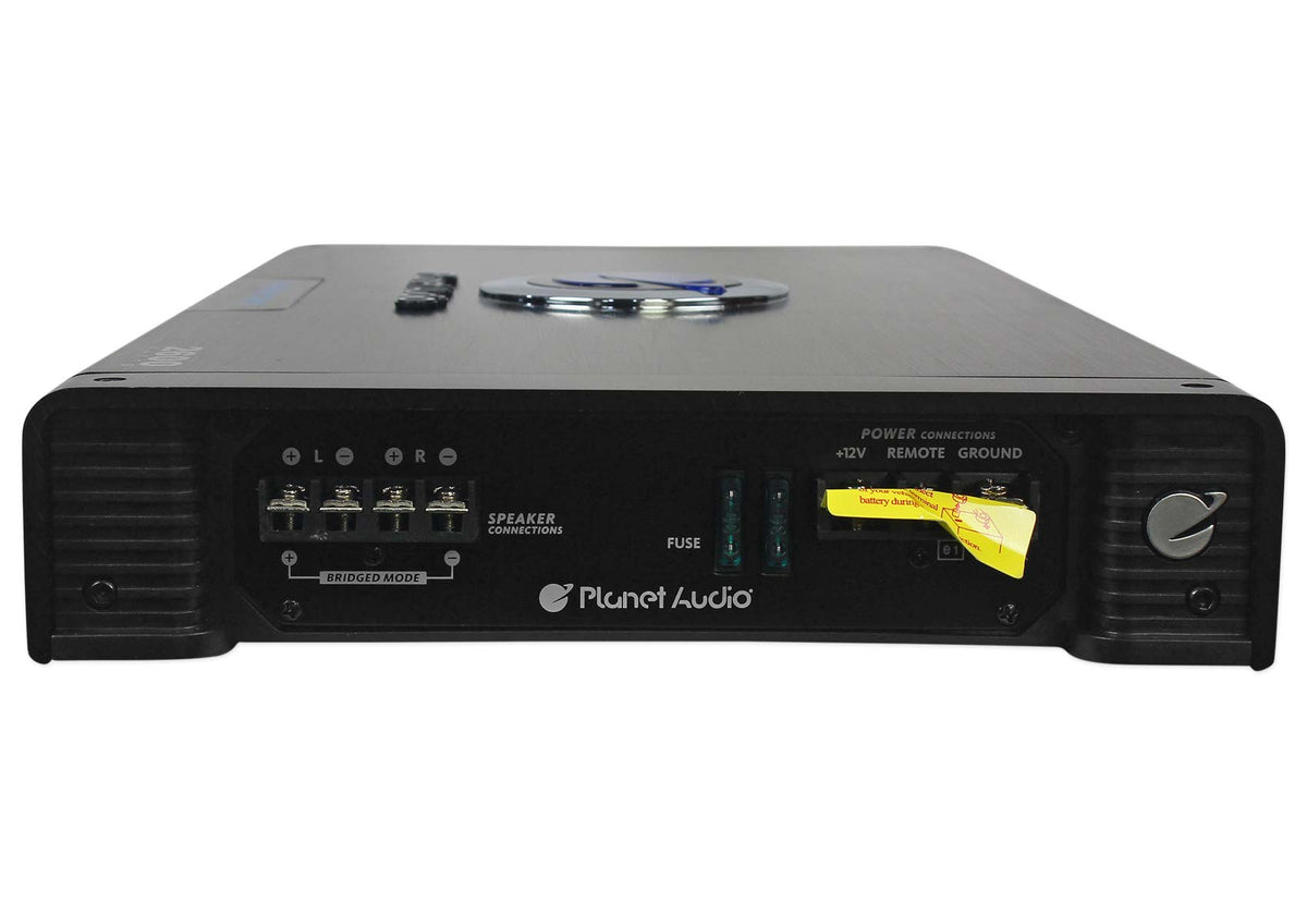 Planet Audio Anarchy AC2600.2 2600 Watt 2 Channel Car Amplifier Amp + Remote