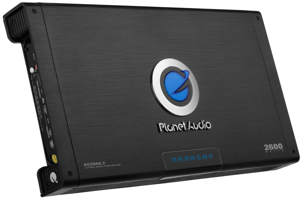 Planet Audio Anarchy AC2600.2 2600 Watt 2 Channel Car Amplifier Amp + Remote