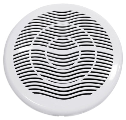 Rockville MS10LW 10" 2400 Watt White Marine/Boat 10" Subwoofer with LED