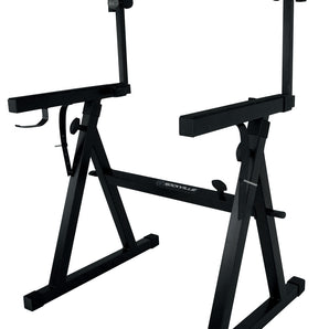 Rockville Z55 Z-Style 2-Tier Keyboard Stand+Bag Fits IK Multimedia Uno