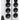 Rockville TM150W White Powered Home Theater Tower Speakers 10" Sub/Bluetooth/USB