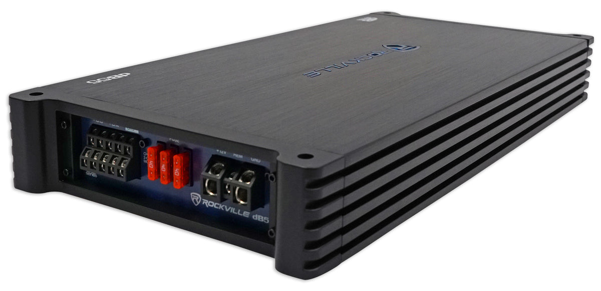 Rockville dB55 4000w/980 Watt RMS 5 Channel Amplifier Car Stereo Amp, Loud!