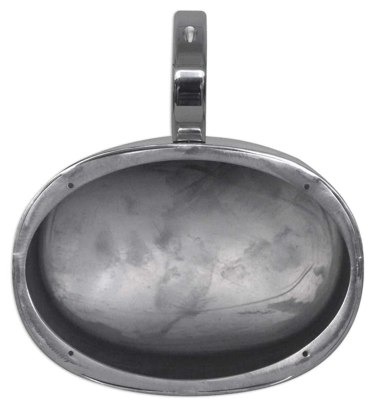 Pair Rockville 6x9 Polished Silver Aluminum Wakeboard Tower Speaker Enclosures